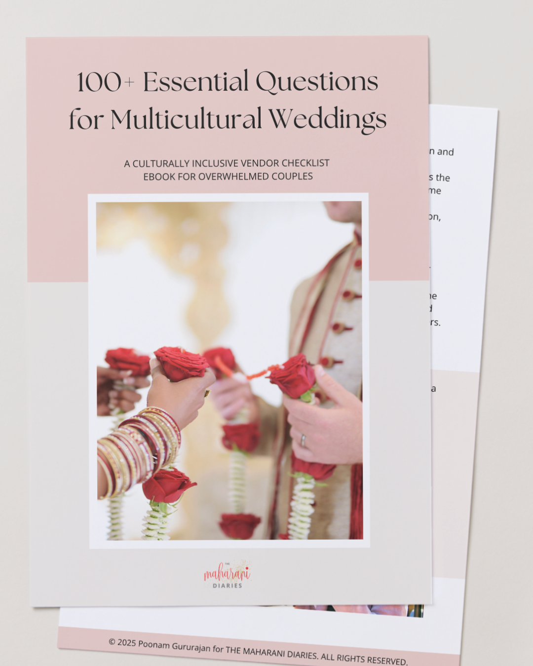 100+ Essential Questions for Multicultural Weddings ebook cover